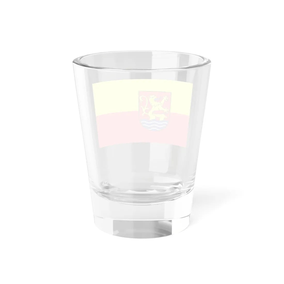 Flagge Lauenfoerde (Germany) Shot Glass 1.5oz - Go Mug Yourself