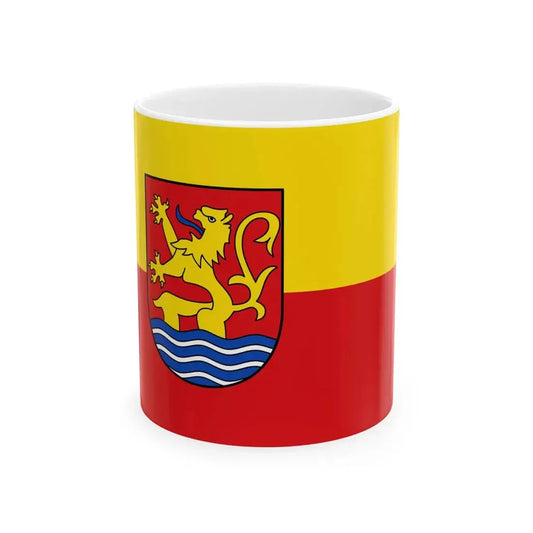 Flagge Lauenfoerde (Germany) White Coffee Mug 11oz - Go Mug Yourself
