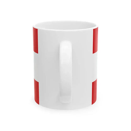 Flagge Leer Ostfr. (Germany) White Coffee Mug - Go Mug Yourself