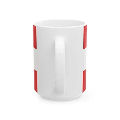 Flagge Leer Ostfr. (Germany) White Coffee Mug - Go Mug Yourself