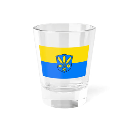 Flagge Leezdorf (Germany) Shot Glass 1.5oz 1.5oz - Go Mug Yourself