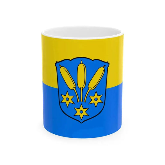 Flagge Leezdorf (Germany) White Coffee Mug 11oz - Go Mug Yourself