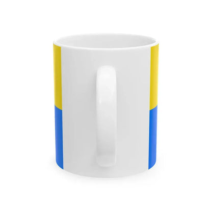 Flagge Leezdorf (Germany) White Coffee Mug - Go Mug Yourself