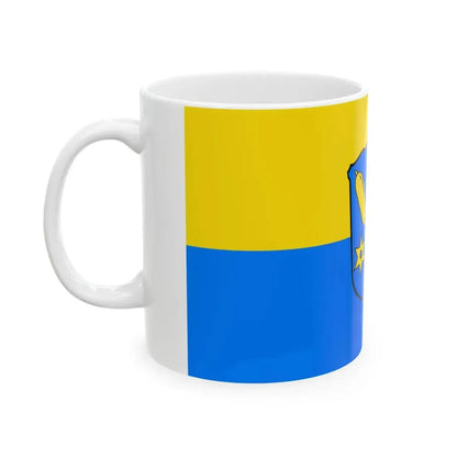 Flagge Leezdorf (Germany) White Coffee Mug - Go Mug Yourself