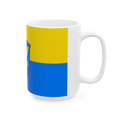 Flagge Leezdorf (Germany) White Coffee Mug - Go Mug Yourself