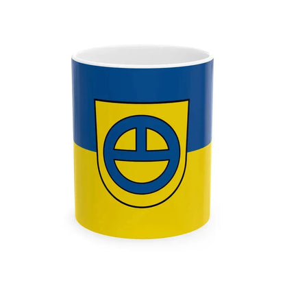 Flagge Leinfelden-Echterdingen (Germany) White Coffee Mug 11oz - Go Mug Yourself