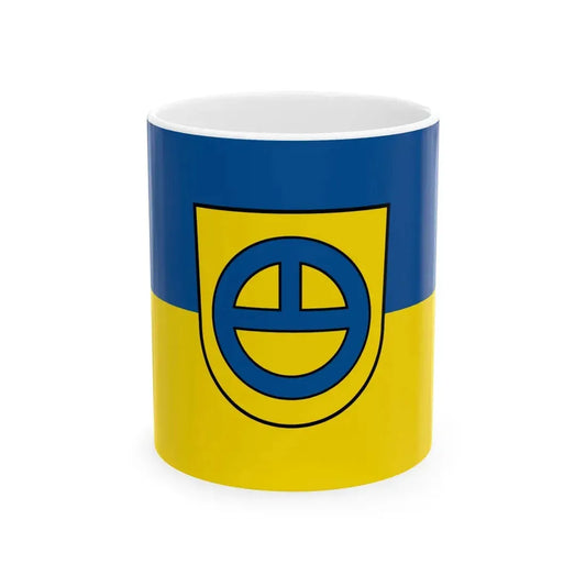 Flagge Leinfelden-Echterdingen (Germany) White Coffee Mug 11oz - Go Mug Yourself