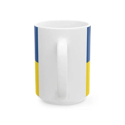 Flagge Leinfelden-Echterdingen (Germany) White Coffee Mug - Go Mug Yourself