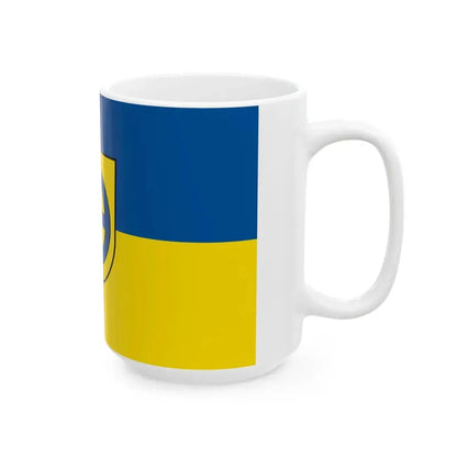 Flagge Leinfelden-Echterdingen (Germany) White Coffee Mug - Go Mug Yourself