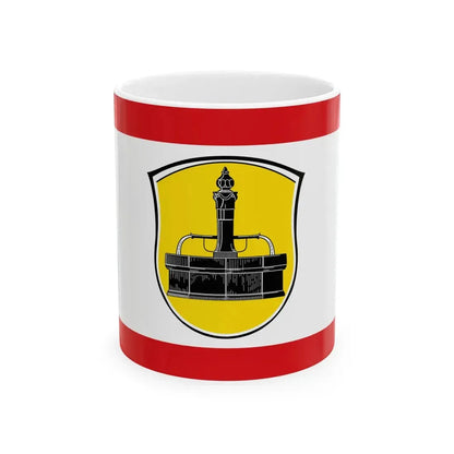 Flagge Lengfeld Odw (Germany) White Coffee Mug 11oz - Go Mug Yourself