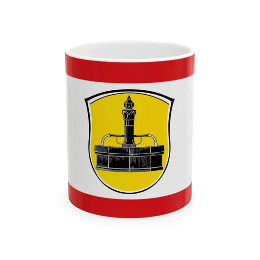 Flagge Lengfeld Odw (Germany) White Coffee Mug 11oz - Go Mug Yourself