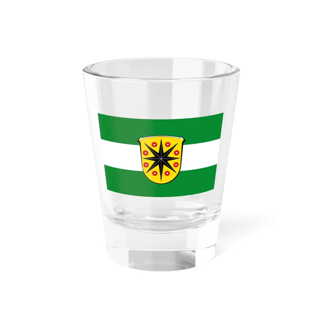 Flagge Lichtenfels Hessen (Germany) Shot Glass 1.5oz 1.5oz - Go Mug Yourself