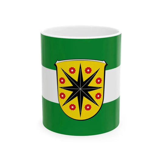 Flagge Lichtenfels Hessen (Germany) White Coffee Mug 11oz - Go Mug Yourself