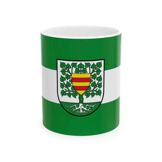 Flagge Lindern Oldb (Germany) White Coffee Mug 11oz - Go Mug Yourself