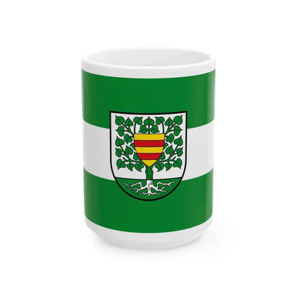 Flagge Lindern Oldb (Germany) White Coffee Mug 15oz - Go Mug Yourself