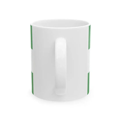 Flagge Lindern Oldb (Germany) White Coffee Mug - Go Mug Yourself