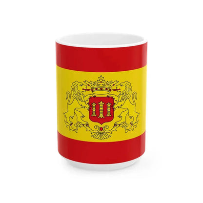 Flagge Lingen Ems (Germany) White Coffee Mug 15oz - Go Mug Yourself