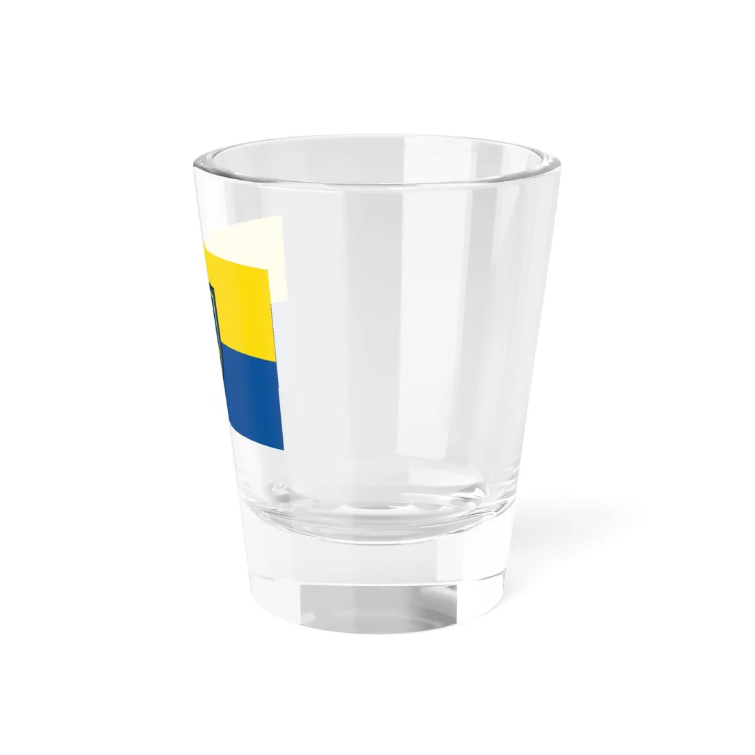 Flagge Linkenheim-Hochstetten (Germany) Shot Glass 1.5oz - Go Mug Yourself
