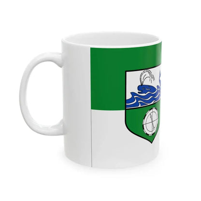 Flagge List auf Sylt (Germany) White Coffee Mug - Go Mug Yourself