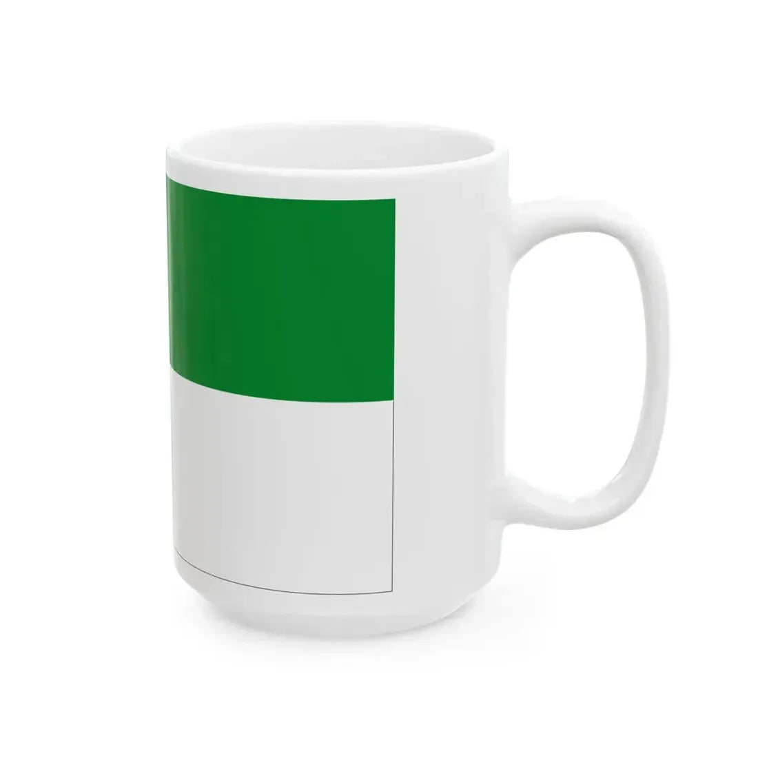 Flagge List auf Sylt (Germany) White Coffee Mug - Go Mug Yourself