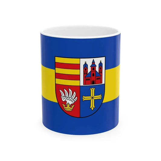 Flagge Lohne Oldenburg (Germany) White Coffee Mug 11oz - Go Mug Yourself