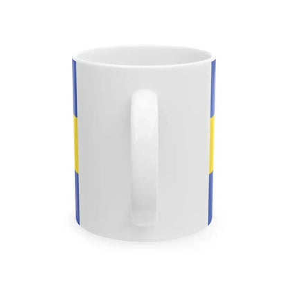 Flagge Lohne Oldenburg (Germany) White Coffee Mug - Go Mug Yourself