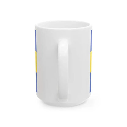 Flagge Lohne Oldenburg (Germany) White Coffee Mug - Go Mug Yourself