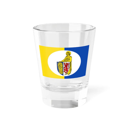 Flagge Lontzen (Belgium) Shot Glass 1.5oz 1.5oz - Go Mug Yourself