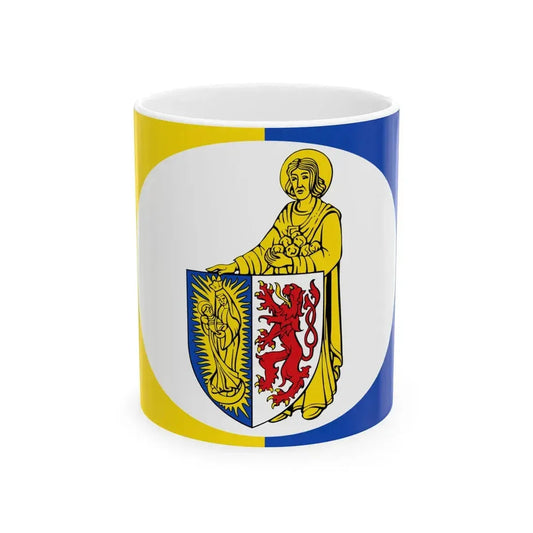 Flagge Lontzen (Belgium) White Coffee Mug 11oz - Go Mug Yourself