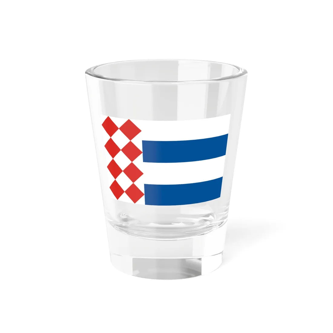 Flagge Löptin (Germany) Shot Glass 1.5oz 1.5oz - Go Mug Yourself