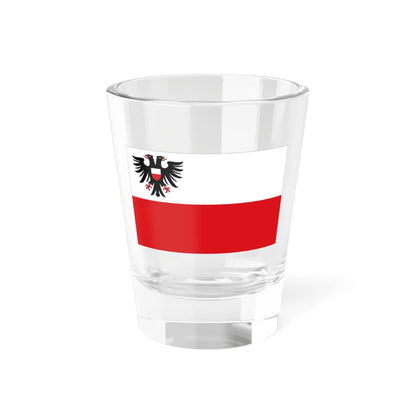 Flagge Luebeck (Germany) Shot Glass 1.5oz 1.5oz - Go Mug Yourself