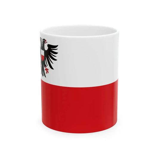 Flagge Luebeck (Germany) White Coffee Mug 11oz - Go Mug Yourself