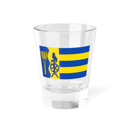 Flagge Luenne (Germany) Shot Glass 1.5oz 1.5oz - Go Mug Yourself