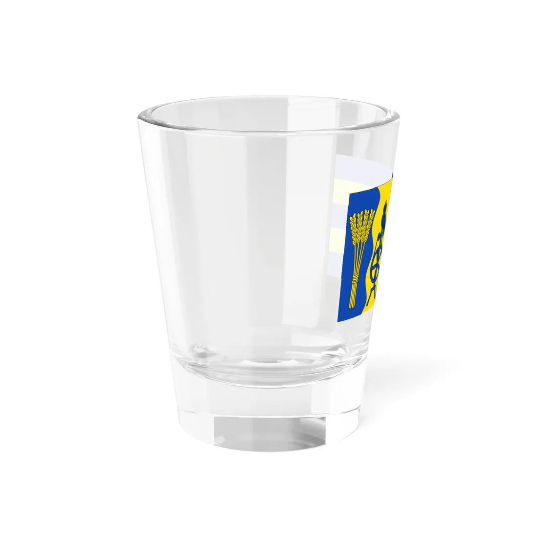 Flagge Luenne (Germany) Shot Glass 1.5oz - Go Mug Yourself