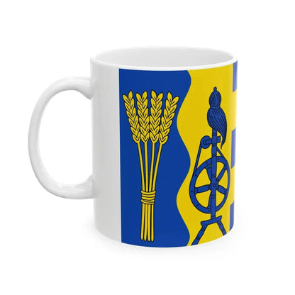 Flagge Luenne (Germany) White Coffee Mug - Go Mug Yourself