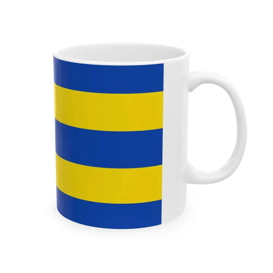 Flagge Luenne (Germany) White Coffee Mug - Go Mug Yourself