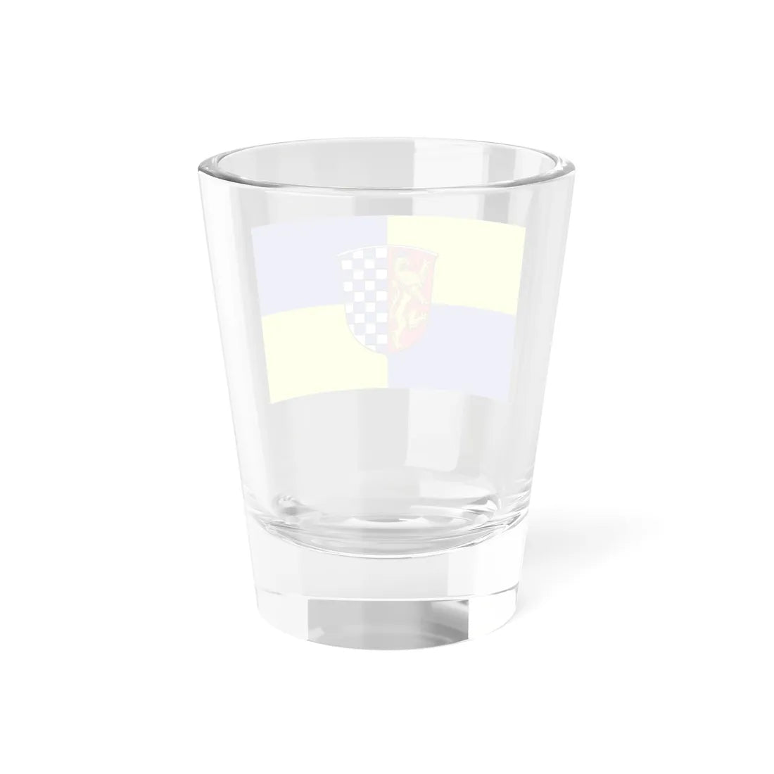 Flagge Luetzelbach (Germany) Shot Glass 1.5oz - Go Mug Yourself