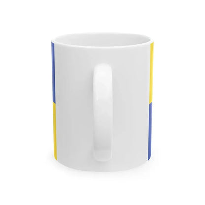 Flagge Luetzelbach (Germany) White Coffee Mug - Go Mug Yourself