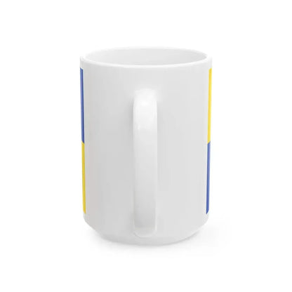 Flagge Luetzelbach (Germany) White Coffee Mug - Go Mug Yourself