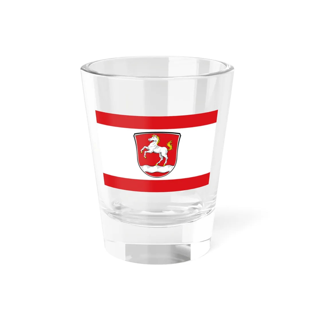 Flagge Mainflingen (Germany) Shot Glass 1.5oz 1.5oz - Go Mug Yourself