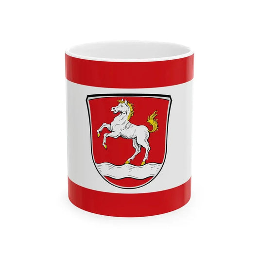 Flagge Mainflingen (Germany) White Coffee Mug 11oz - Go Mug Yourself