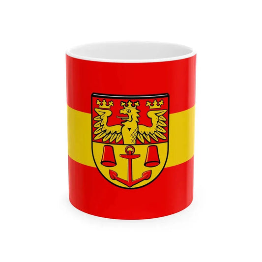 Flagge Marienhafe (Germany) White Coffee Mug 11oz - Go Mug Yourself