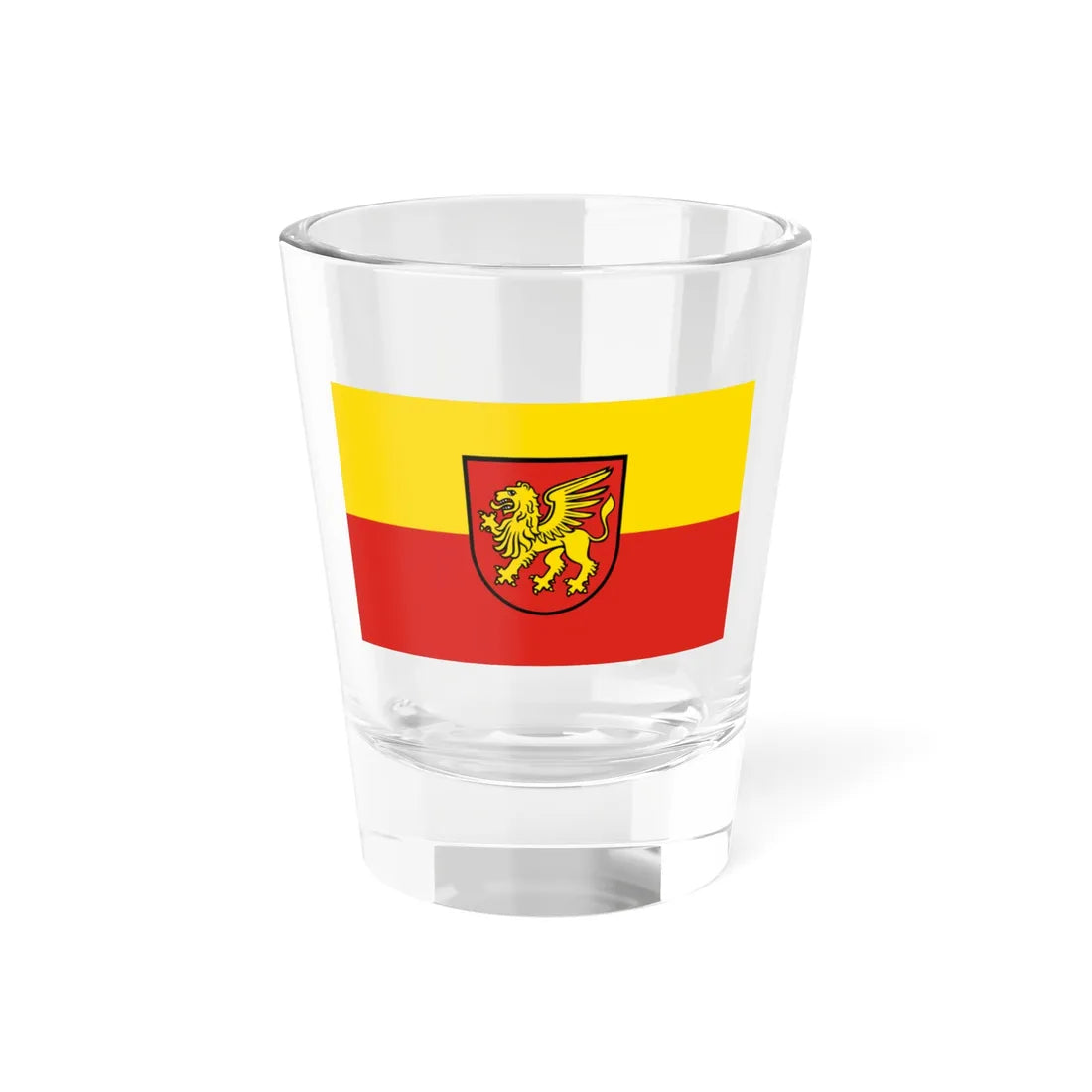 Flagge Marxzell (Germany) Shot Glass 1.5oz 1.5oz - Go Mug Yourself