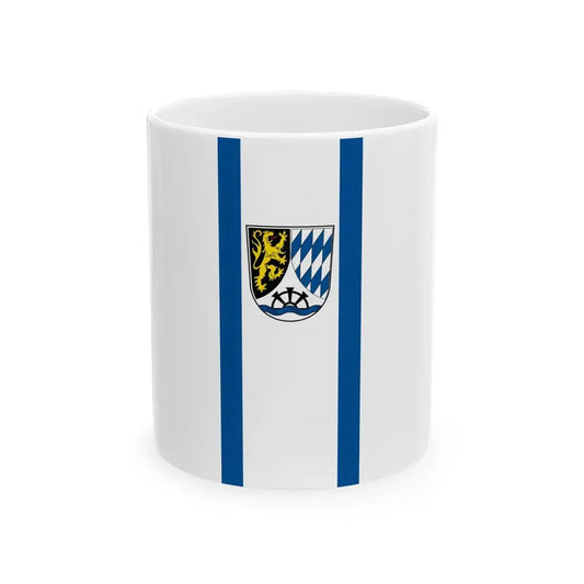 Flagge Meckesheim (Germany) White Coffee Mug 11oz - Go Mug Yourself