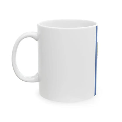Flagge Meckesheim (Germany) White Coffee Mug - Go Mug Yourself