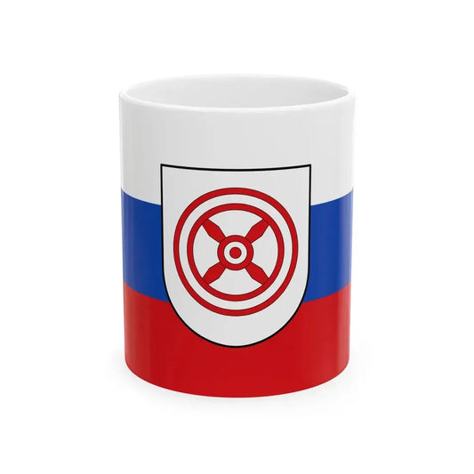 Flagge Melle (Germany) White Coffee Mug 11oz - Go Mug Yourself