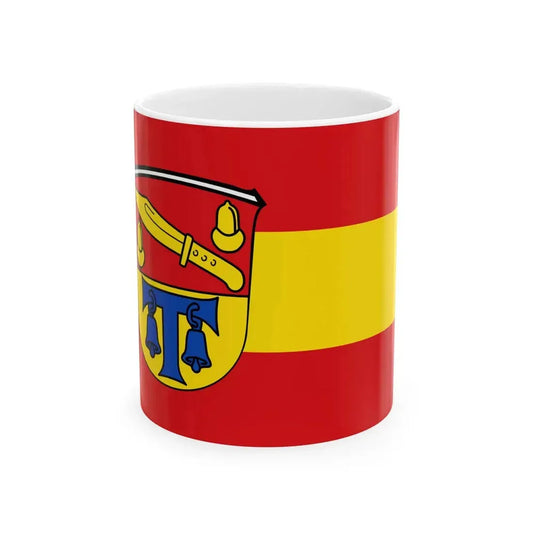 Flagge Messingen (Germany) White Coffee Mug 11oz - Go Mug Yourself