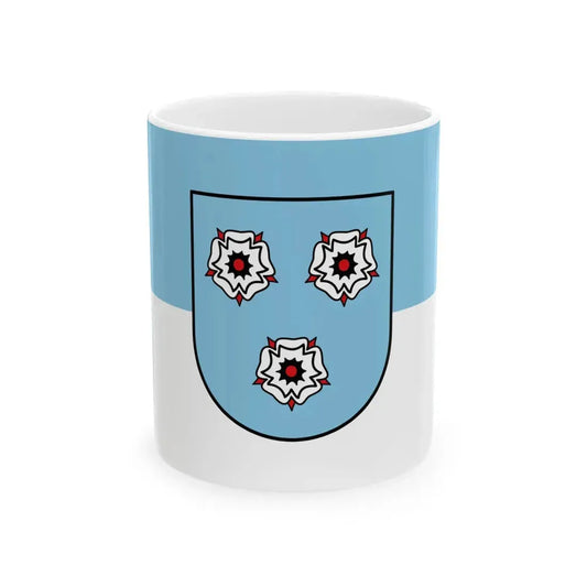 Flagge Mettlach (Germany) White Coffee Mug 11oz - Go Mug Yourself