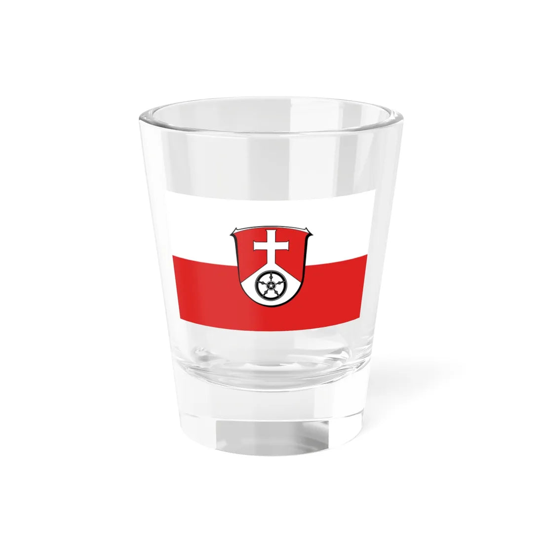 Flagge Münchhausen am Christenberg (Germany) Shot Glass 1.5oz 1.5oz - Go Mug Yourself