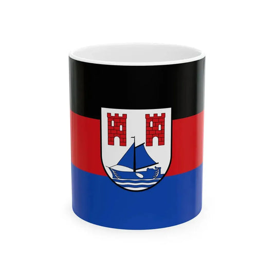 Flagge Moormerland (Germany) White Coffee Mug 11oz - Go Mug Yourself